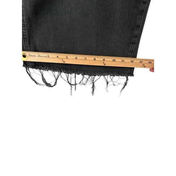 Aerie Wide Leg Overalls Gray Denim Womens Medium Boho - Picture 11 of 12